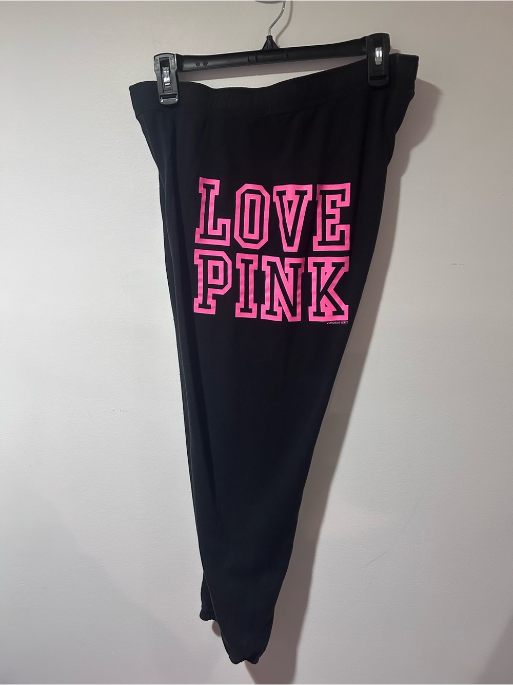 PINK Victoria's Secret 2010 Black sweatpants